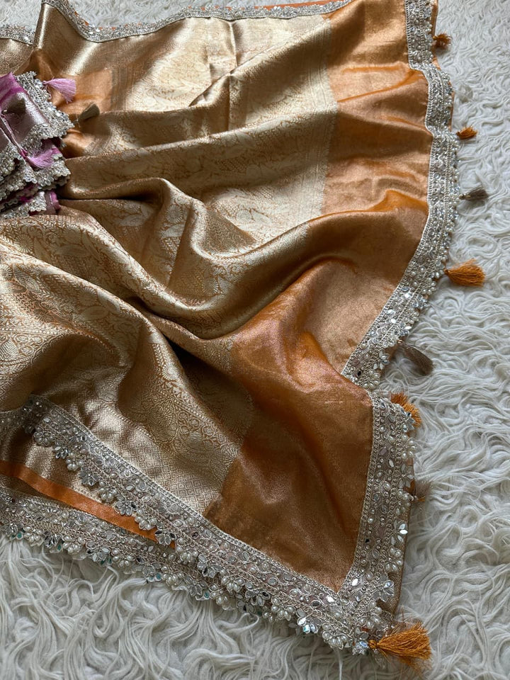 Banarasi Maharani Tissue in Diamond Avtar Saree