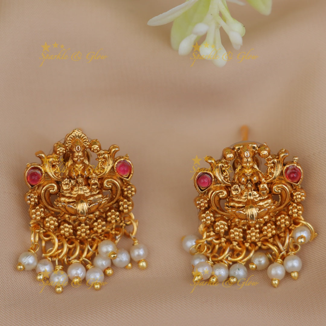 Exquisite Temple Lakshmi Bridal Necklace Collection