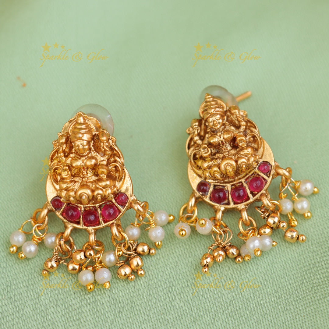 Exquisite Temple Necklace Set for Weddings & Festivals