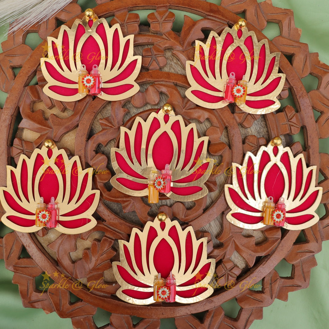 Exquisite Lotus Tamboola Gift Set - Perfect for Festivities