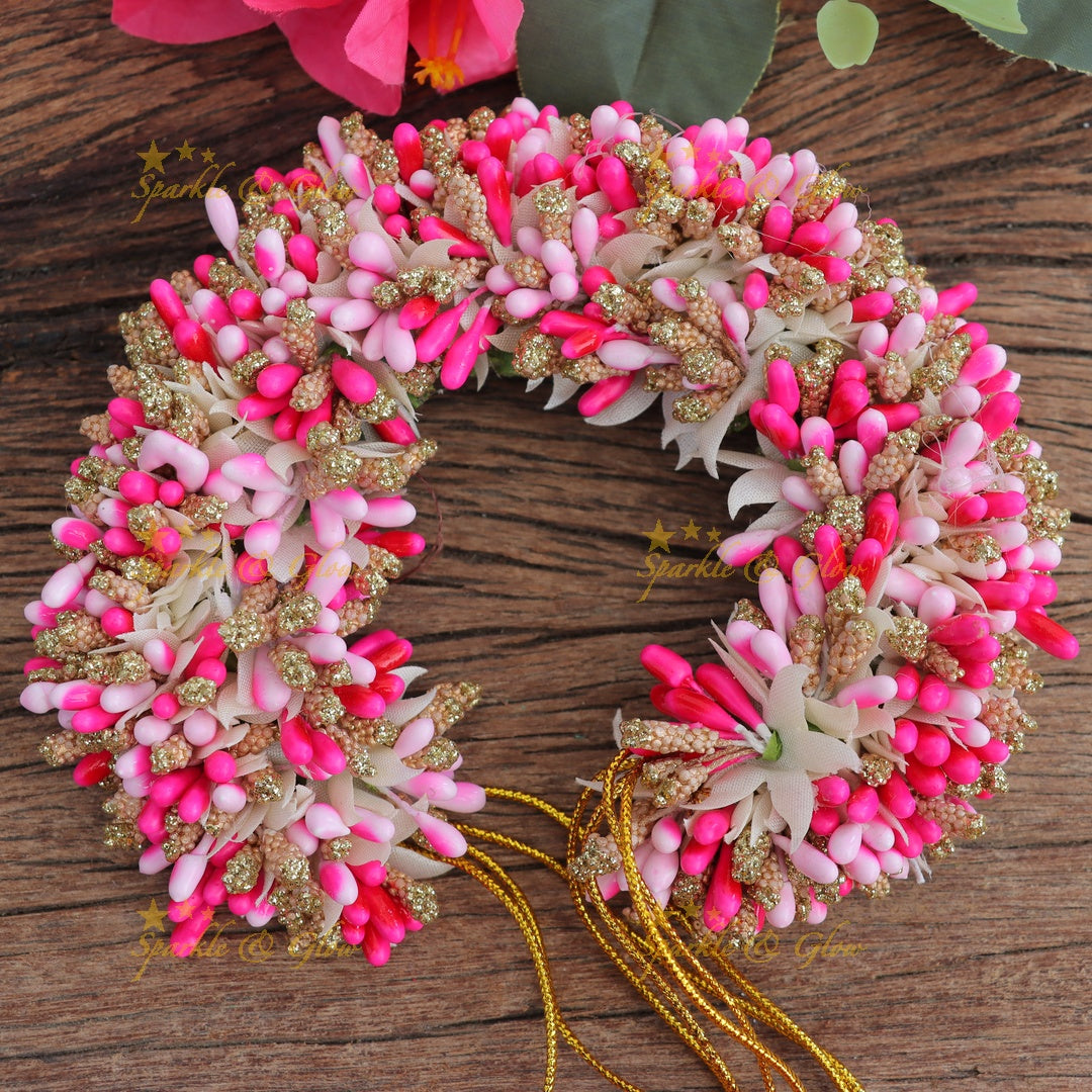 Elegant Floral Gajra - A Festive Must-Have for Hair