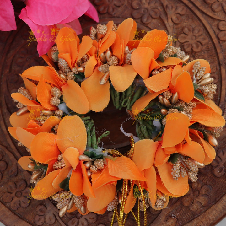 Luxurious Floral Bridal Gajra Hair Accessory for Weddings