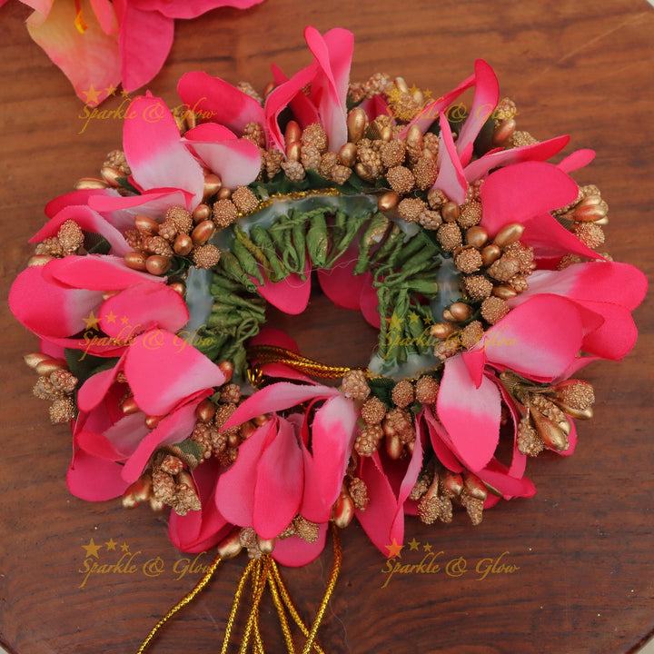 Luxurious Floral Bridal Gajra Hair Accessory for Weddings