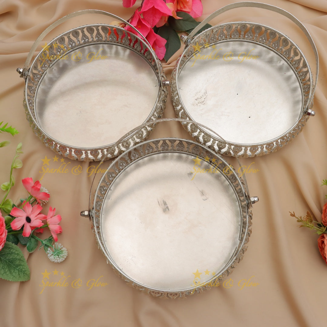 Exquisite Trio Basket Set for a Festive Delight set of 3