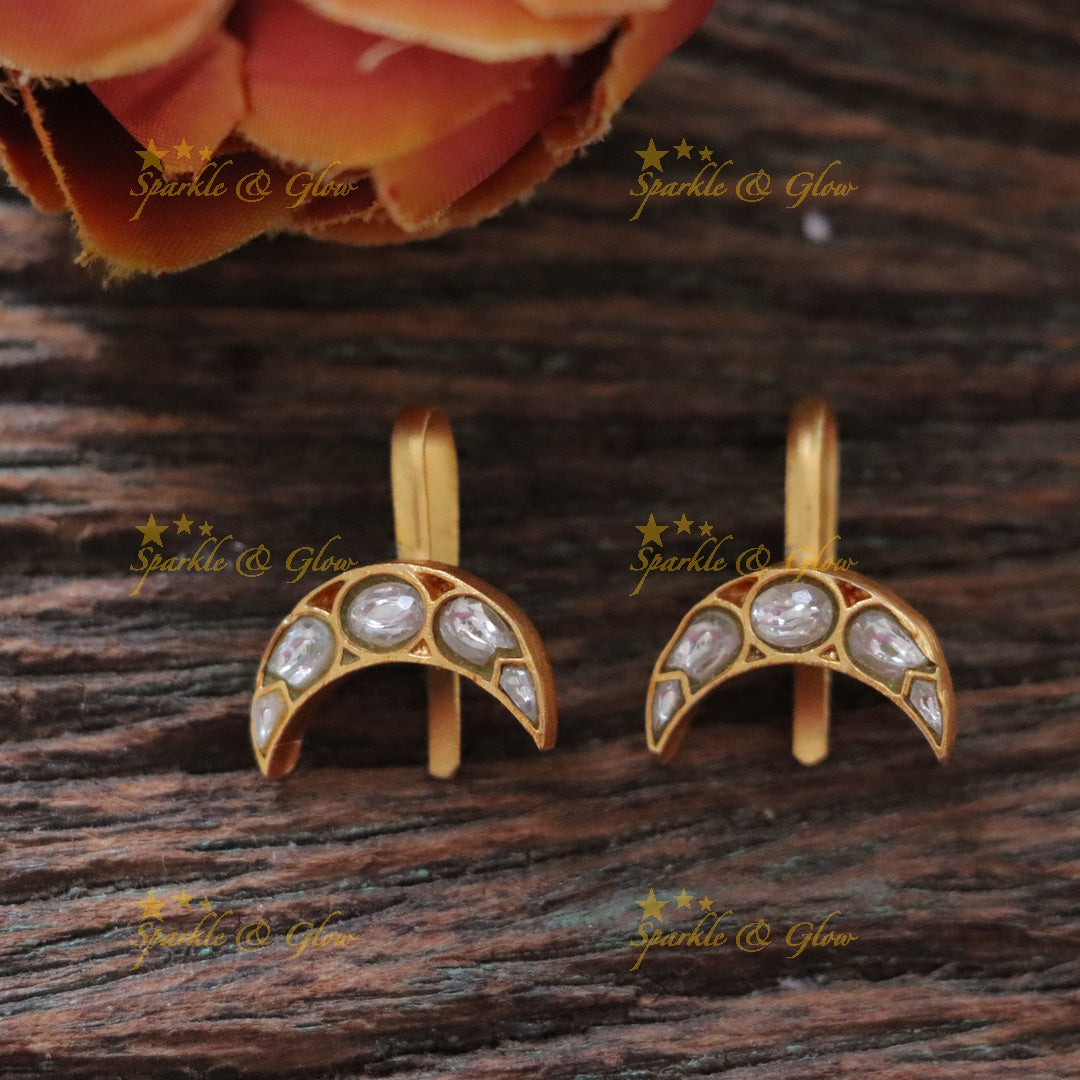 Exquisite Jadau Kundan Earrings for Festive Celebrations