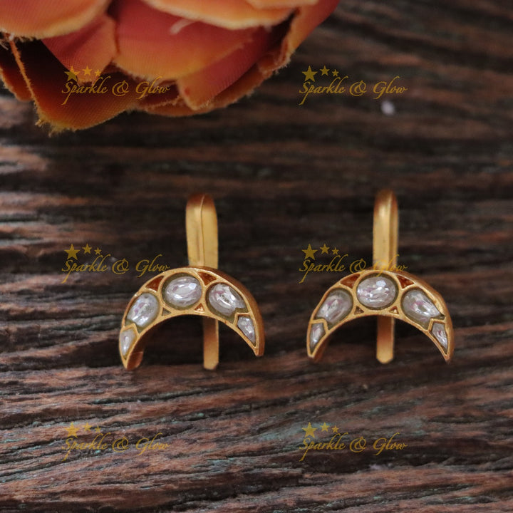 Exquisite Jadau Kundan Earrings for Festive Celebrations