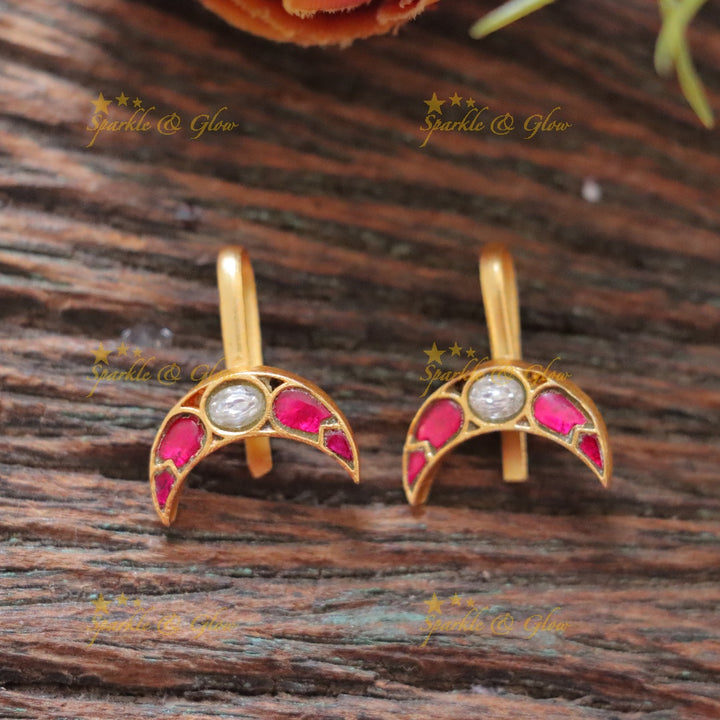 Exquisite Jadau Kundan Earrings for Festive Celebrations