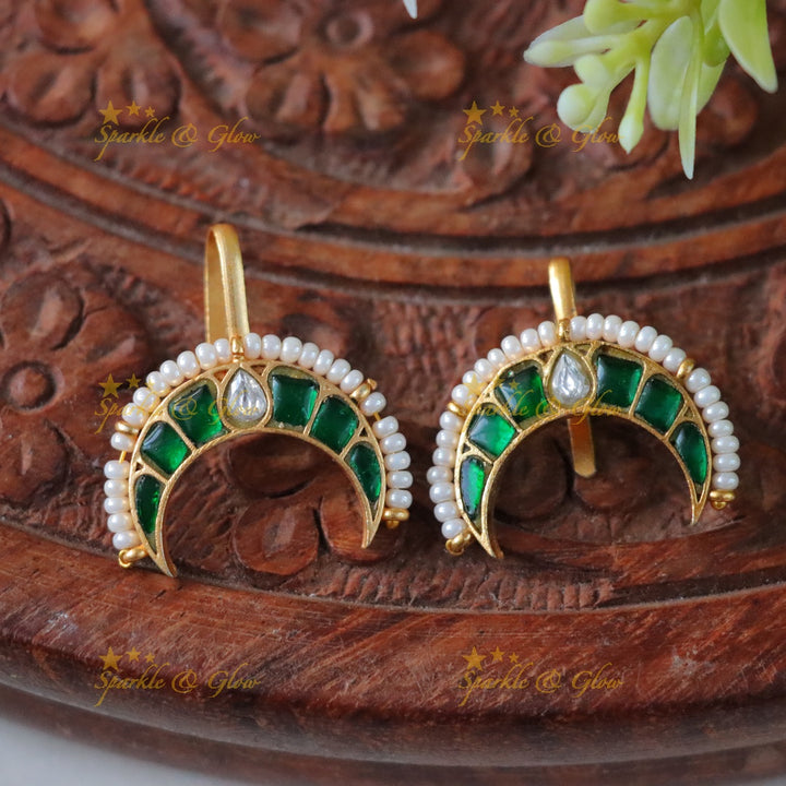 Exquisite Jadau Bugadi Earrings for Wedding Celebrations