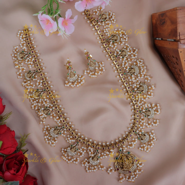 Elegance Redefined: Lakshmi Guttapusalu Necklace