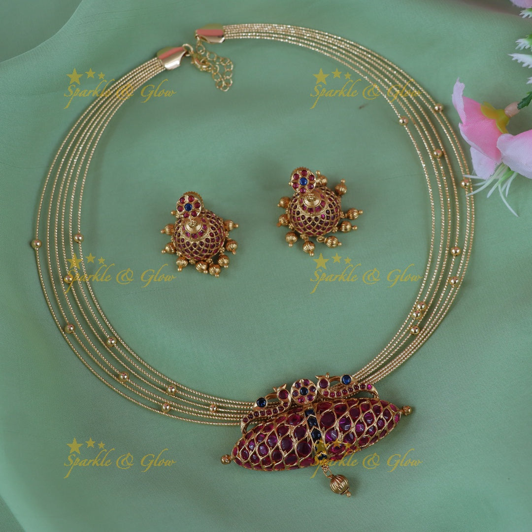 Exquisite Peacock Pendant Necklace - Celebrate Elegance