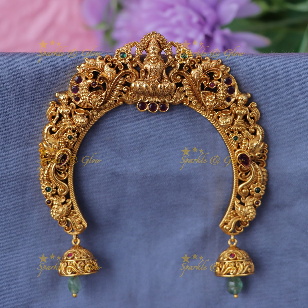 Exquisite Peacock Jadabilla Hair Accessory for Weddings