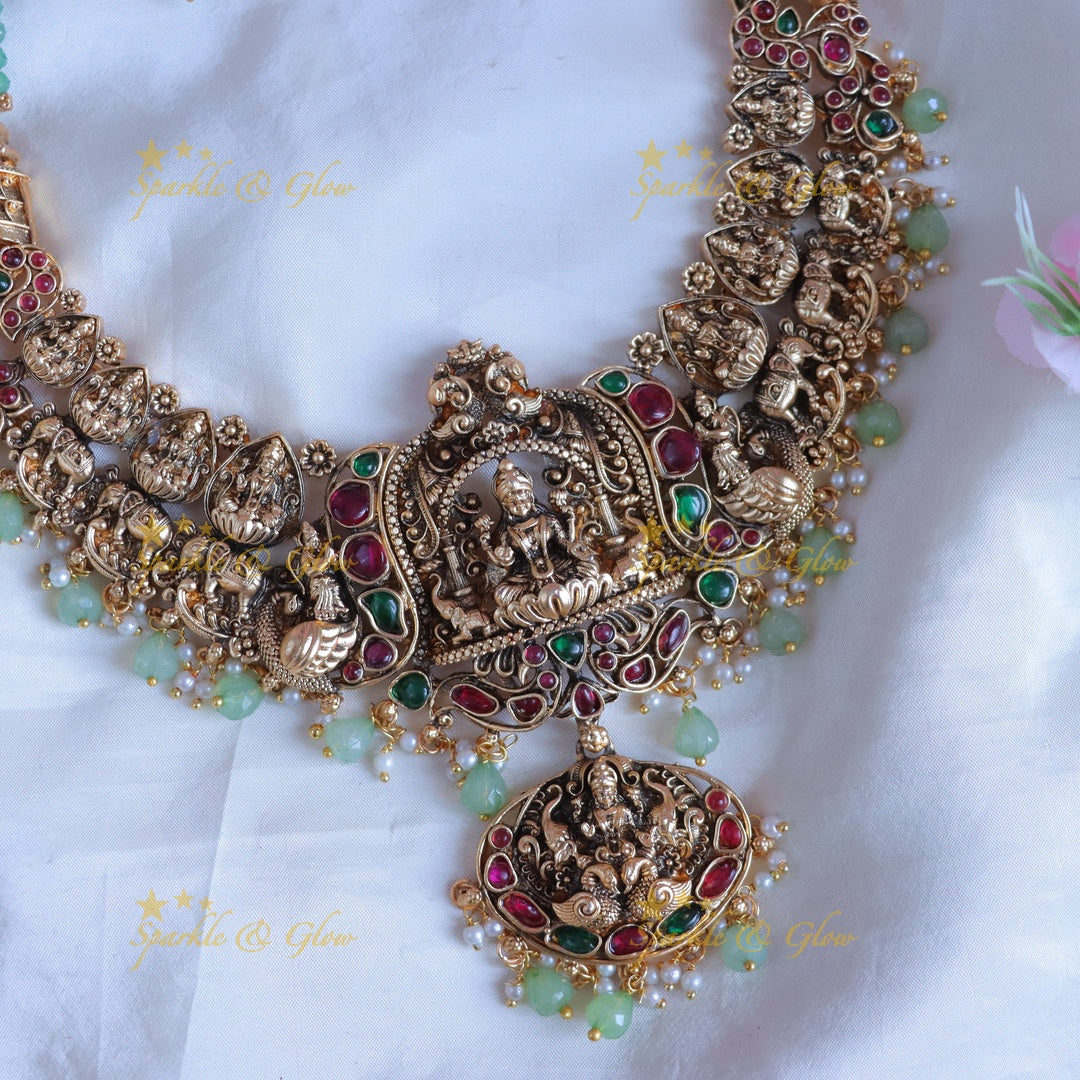 Exquisite Green Bead Necklace - Perfect Wedding Jewelry