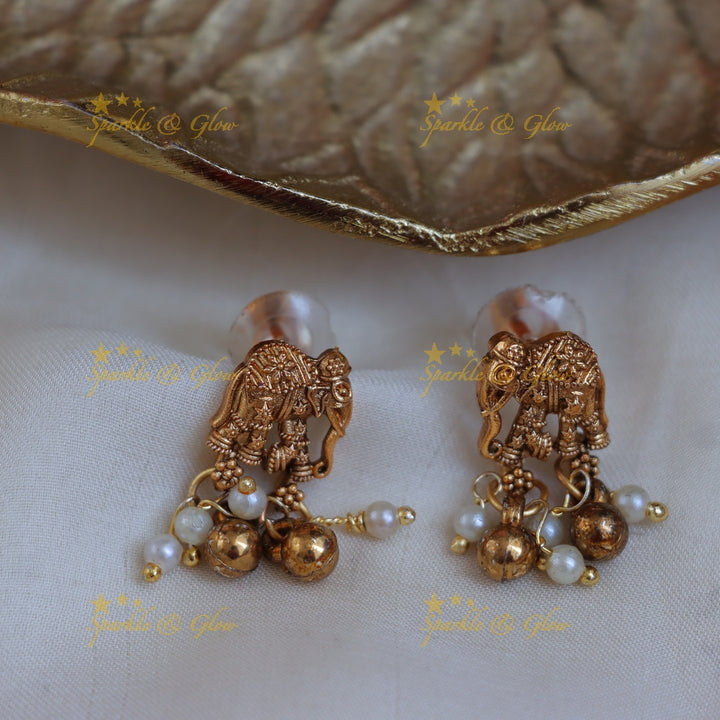 Exquisite Ganesh Temple Necklace for Festive Glamour