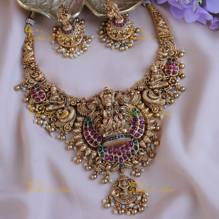 Exquisite Goddess Necklace for Festive & Wedding Glamour