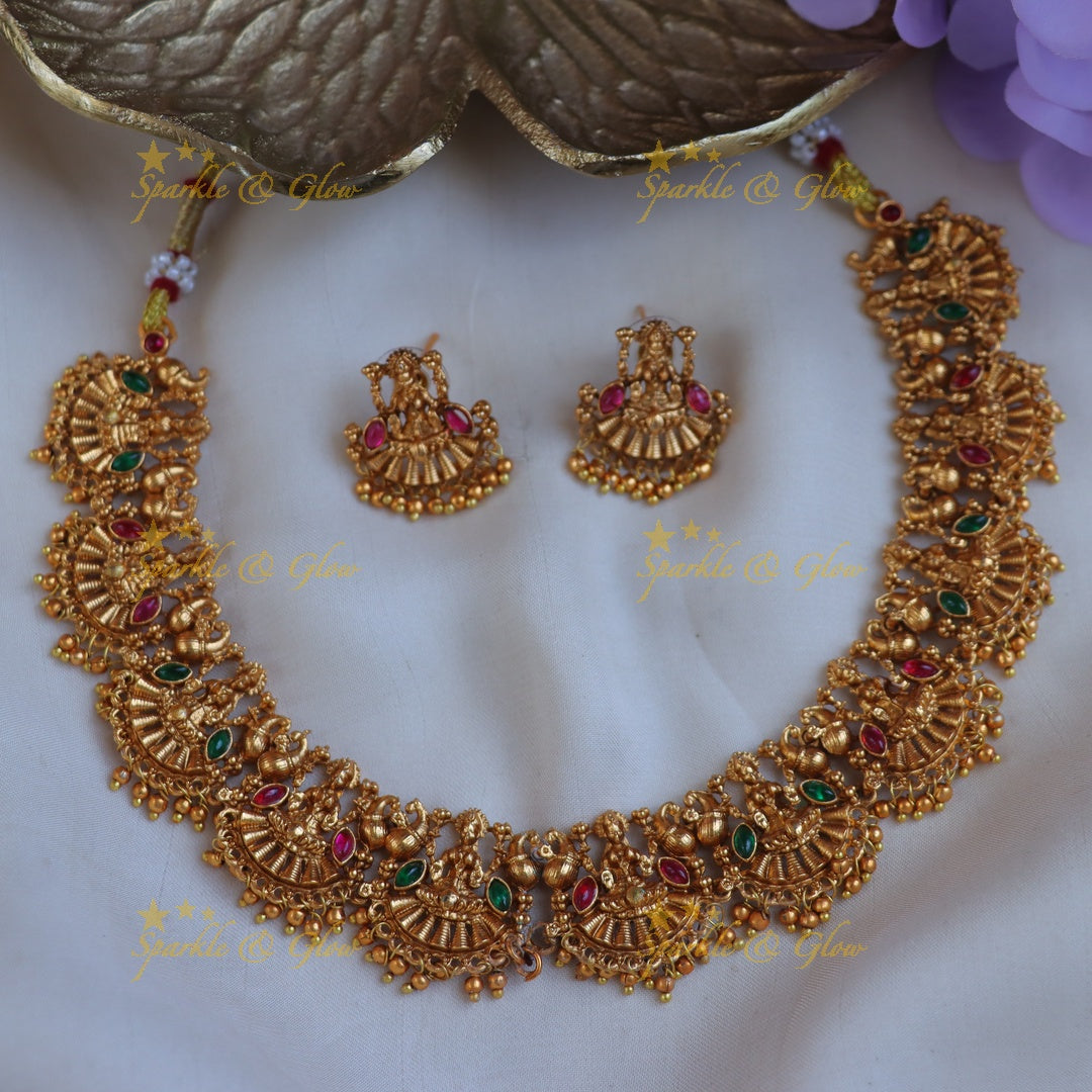 Exquisite Temple Necklace - Premium Imitation Jewelry
