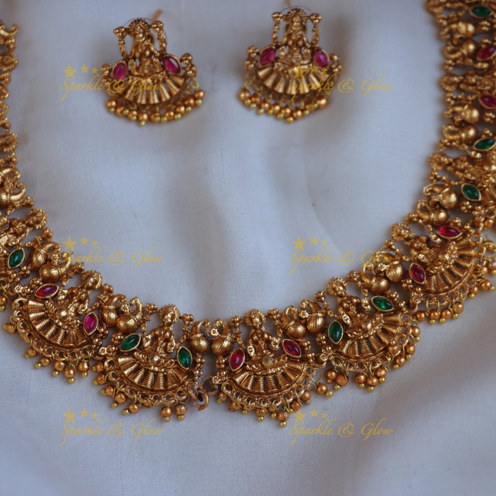 Exquisite Temple Necklace - Premium Imitation Jewelry