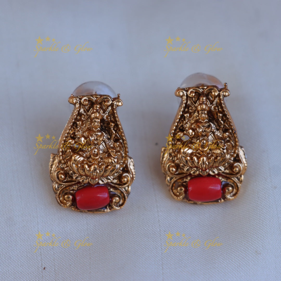 Divine Lakshmi Temple Necklace | Premium Elegance