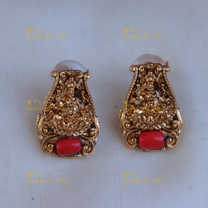 Divine Lakshmi Temple Necklace | Premium Elegance