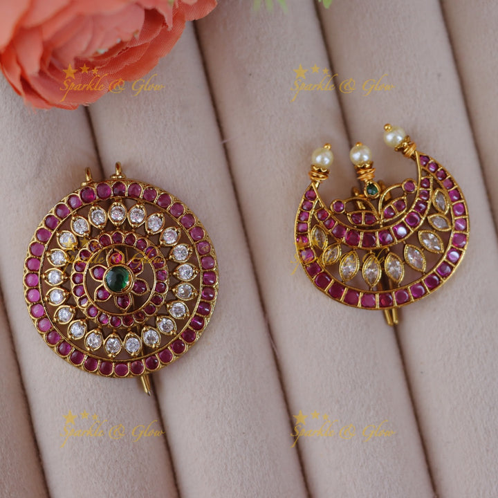 Exquisite Half Moon Jadabilla - Perfect for Festivities