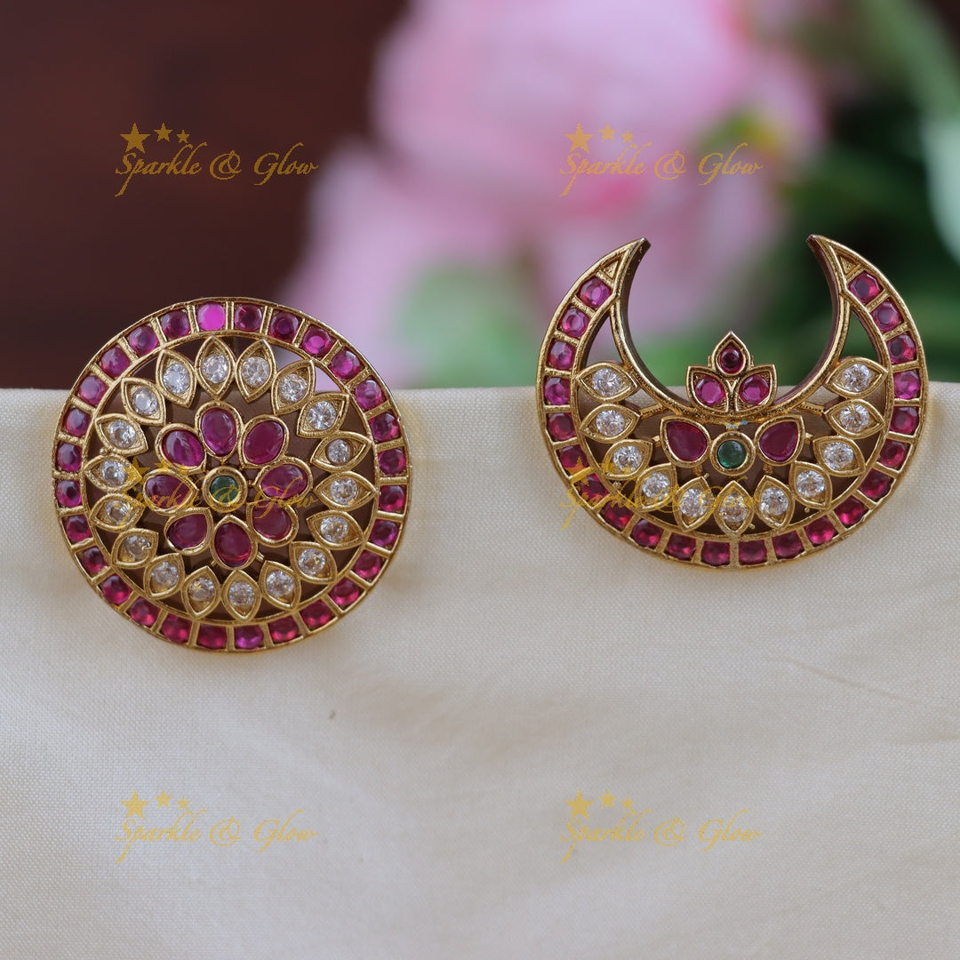 Exquisite Floral Half Moon Jadabilla Hair Accessory