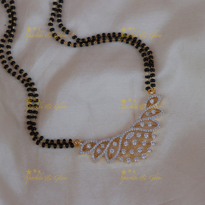 Elegant Floral Design Mangalsutra | Exquisite Necklace