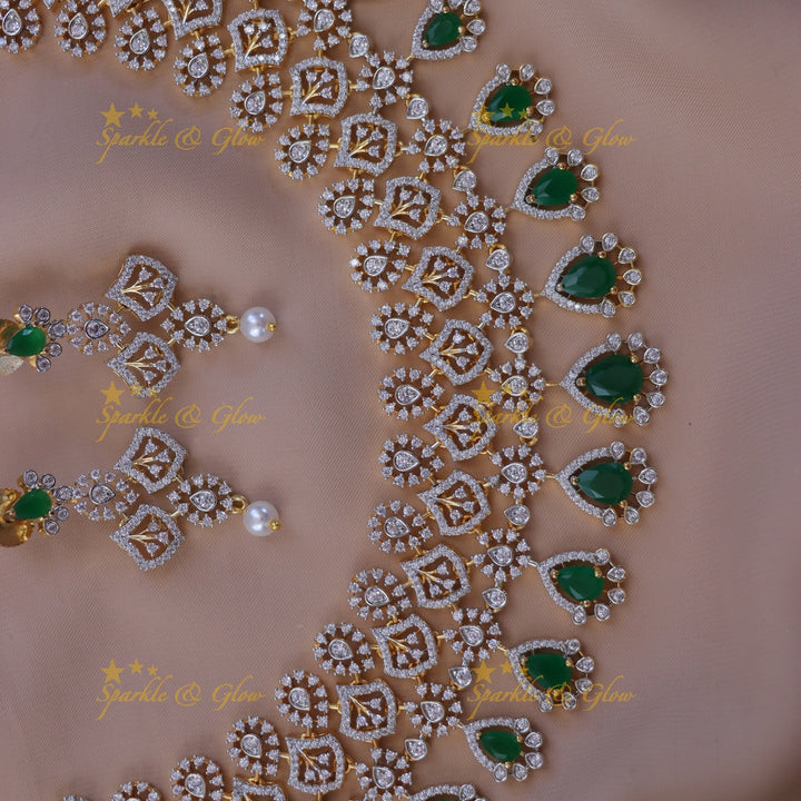Stunning Festive Gold Necklace Set for Memorable Celebrations