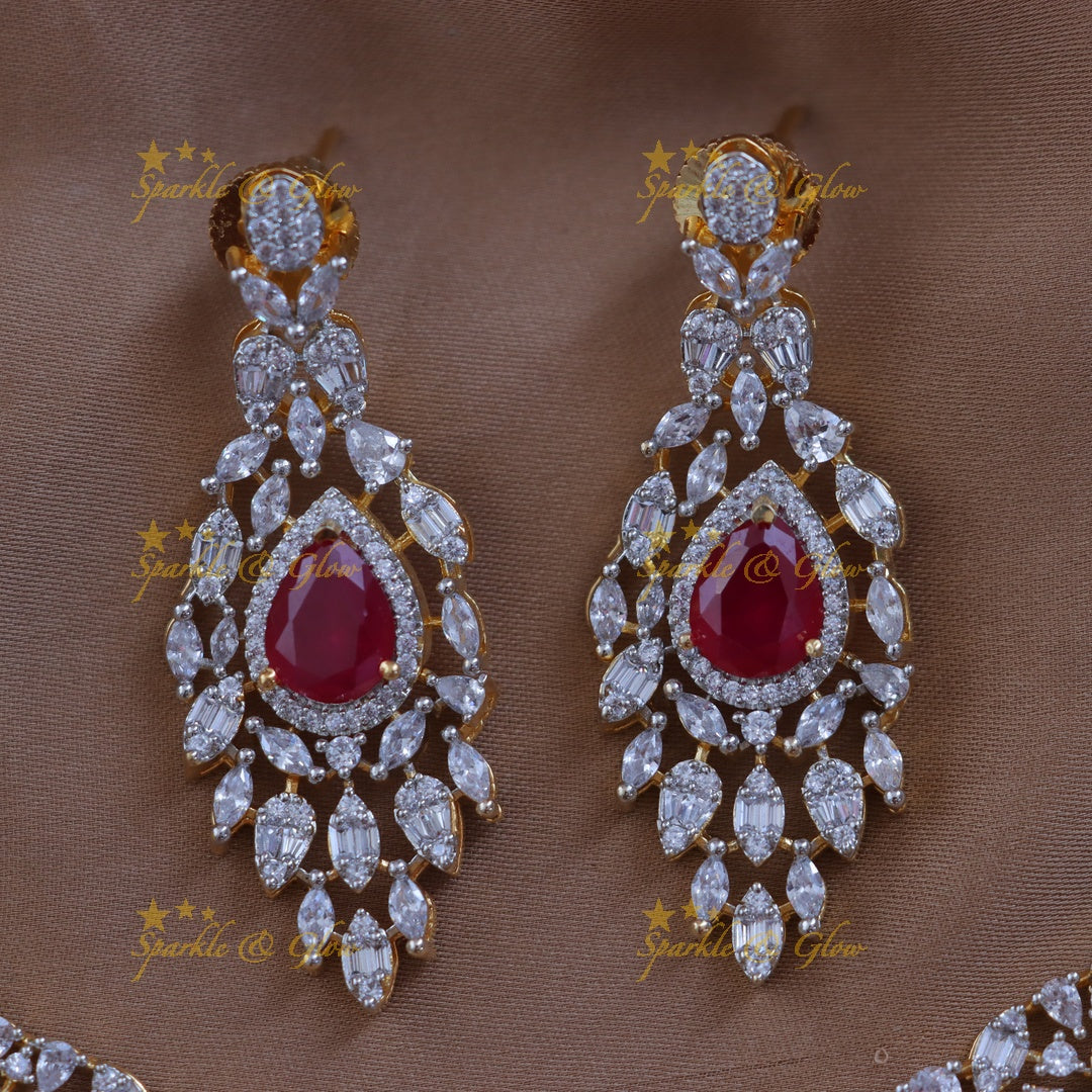 Stunning Gold Polish Necklace Set for Wedding Glam