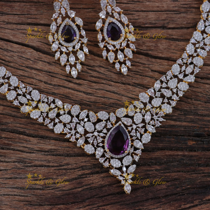 Stunning Gold Polish Necklace Set for Wedding Glam