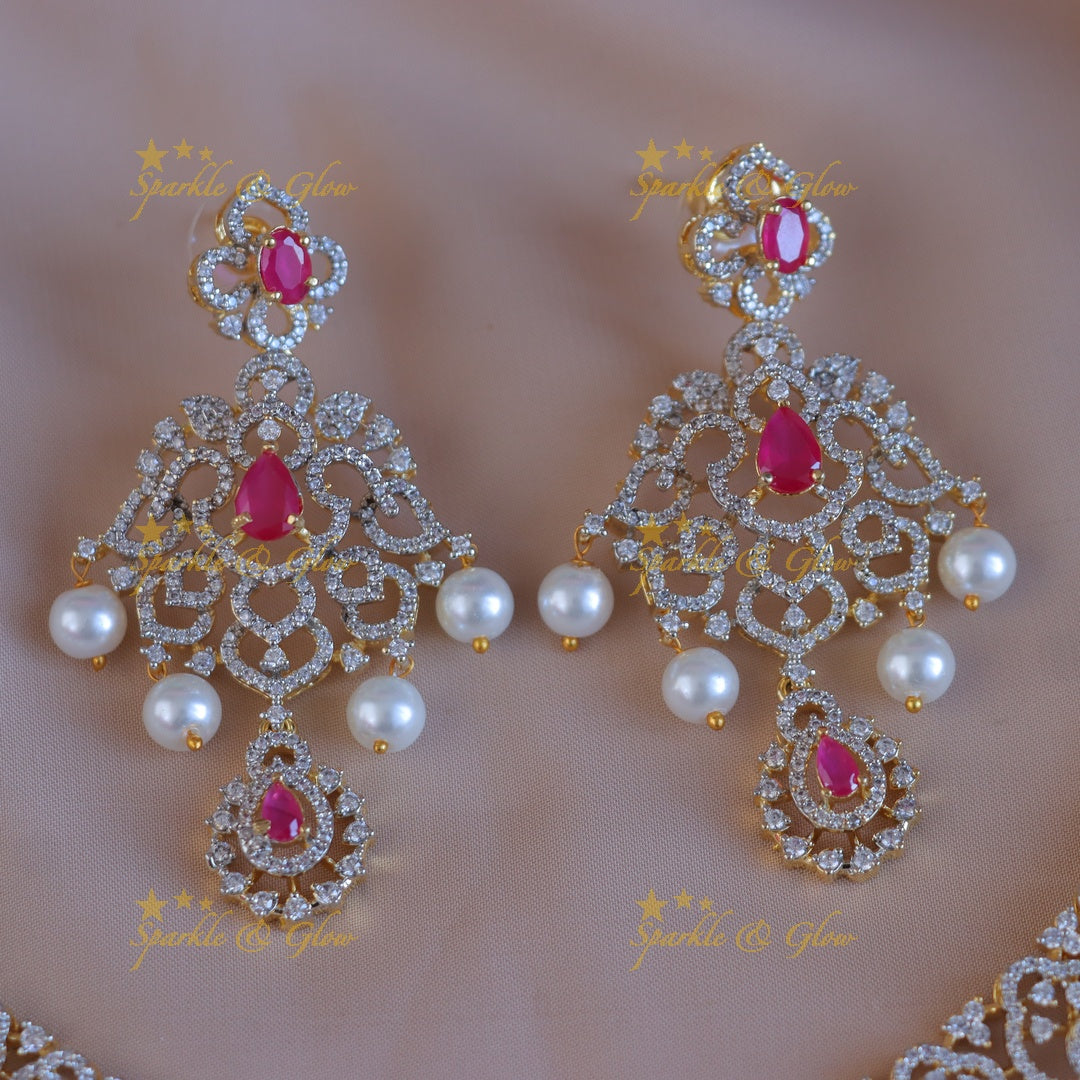 Elegant Gold Polish Necklace Set for Festive Occasions