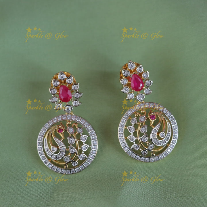 Exquisite Peacock Long Necklace for Special Occasions