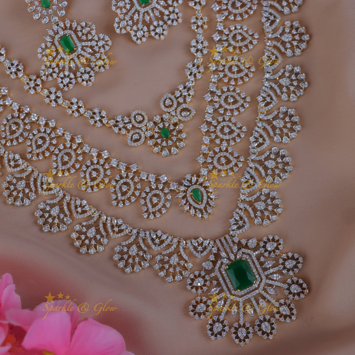 Exquisite Floral Necklace Set for Special Occasions
