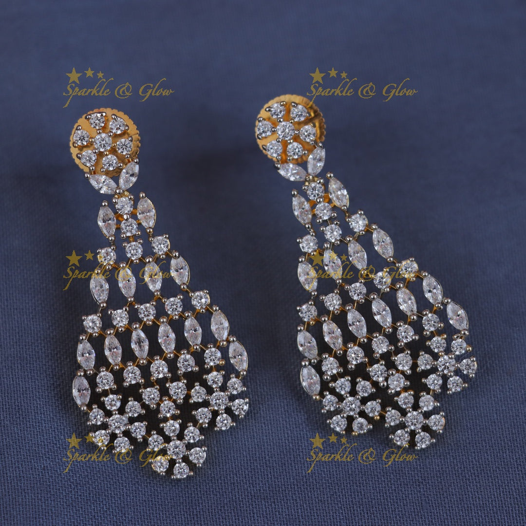 Exquisite Floral Necklace Set - Perfect for Celebrations