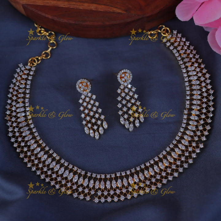Elegant Gold Necklace Set for Weddings & Festivals