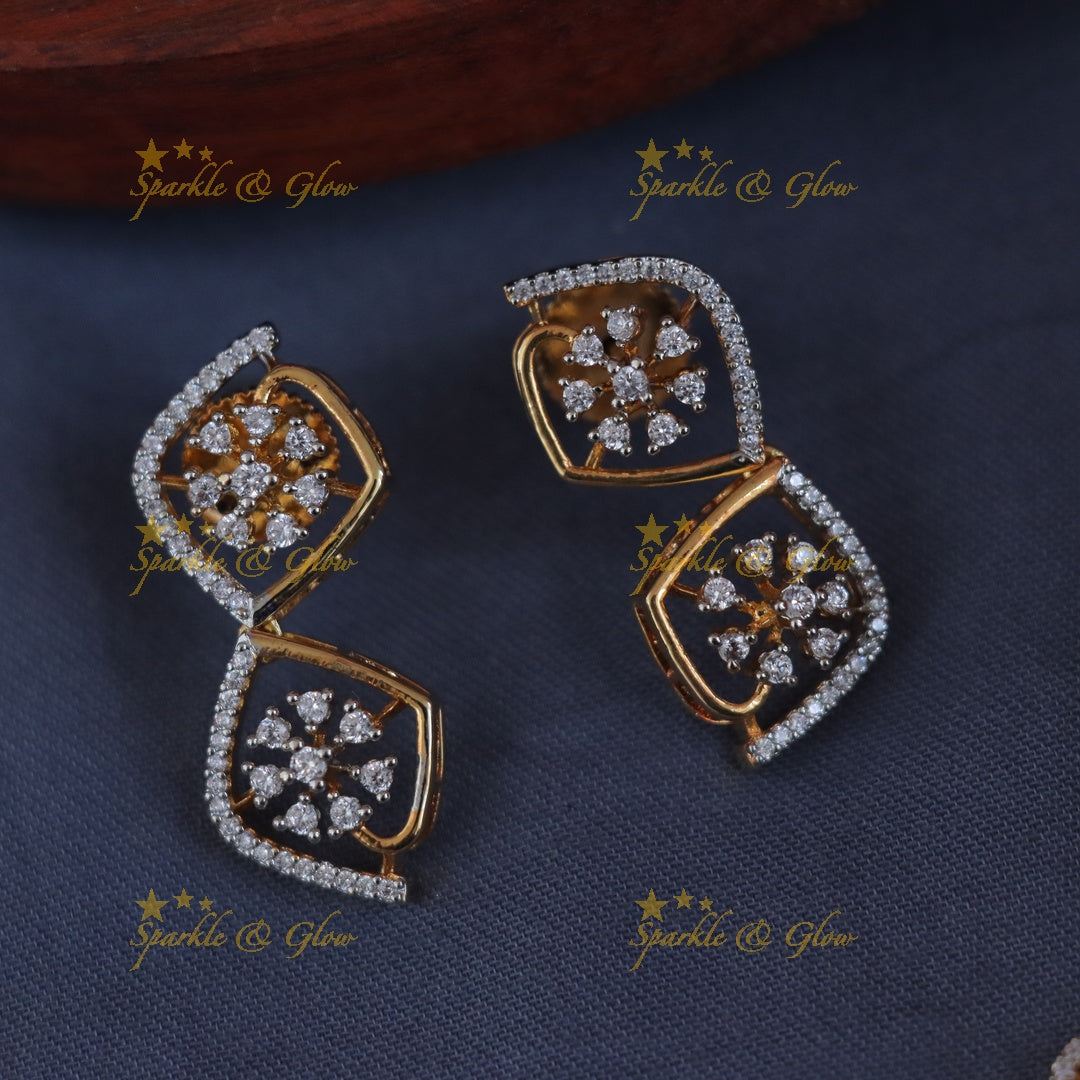 Gold Floral Necklace Set - Perfect for Special Occasions