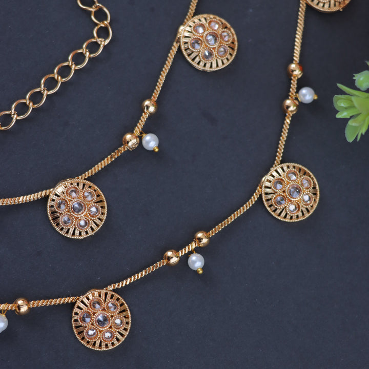Exquisite Gold Pearl Hip Chain for Elegant Occasions