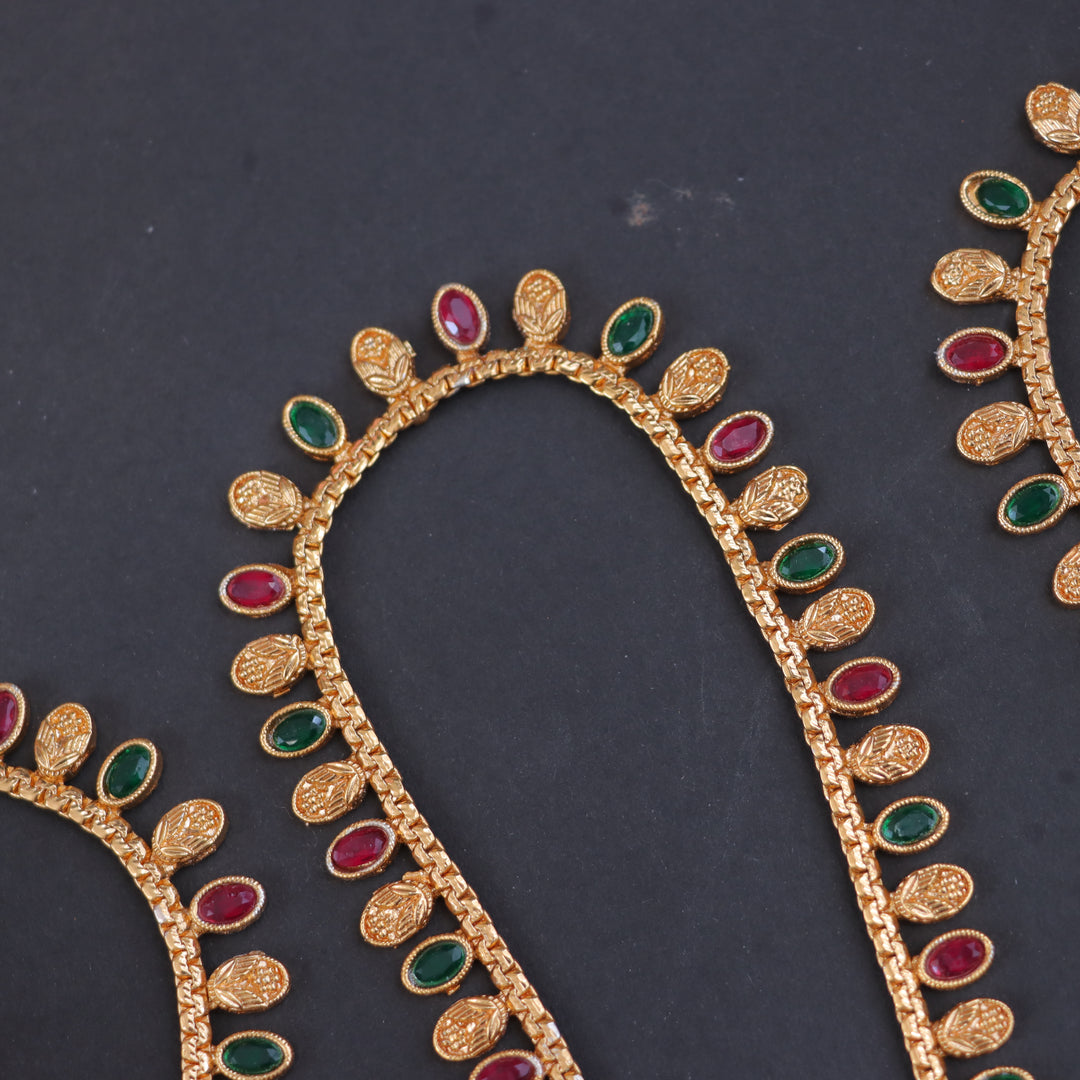 Exquisite Gold Floral Hipchain for Wedding Elegance