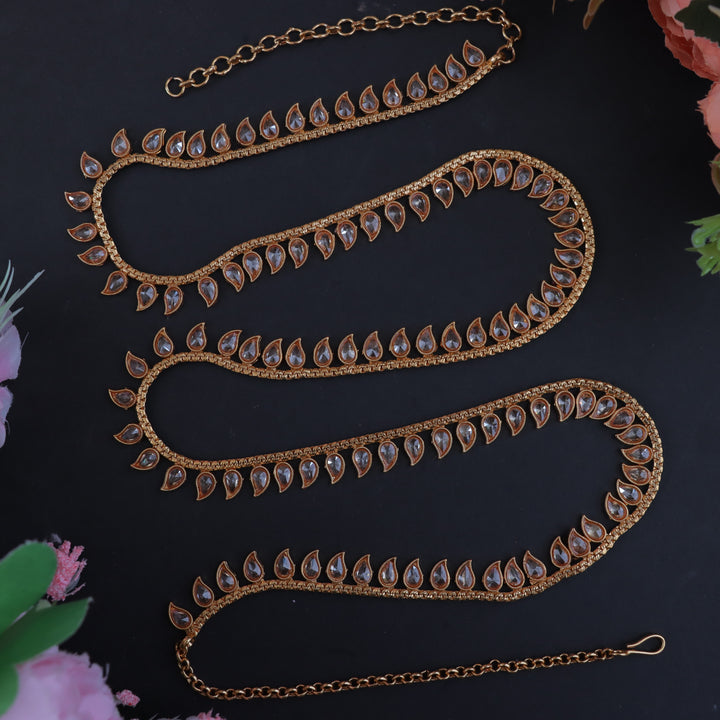 Exquisite Gold-Plated Hipchain - Sparkle & Shine