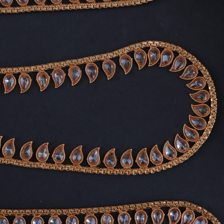 Exquisite Gold-Plated Hipchain - Sparkle & Shine