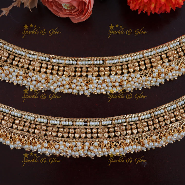 Exquisite Pearl Anklet - Timeless Elegance for Every Occasion