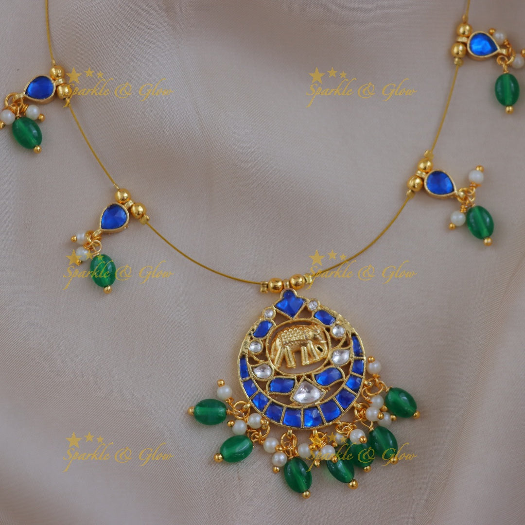 Exquisite Elephant Moon Necklace - Perfect for Every Event