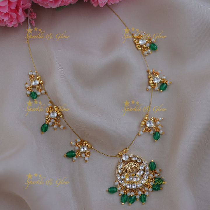 Exquisite Elephant Moon Necklace - Perfect for Every Event