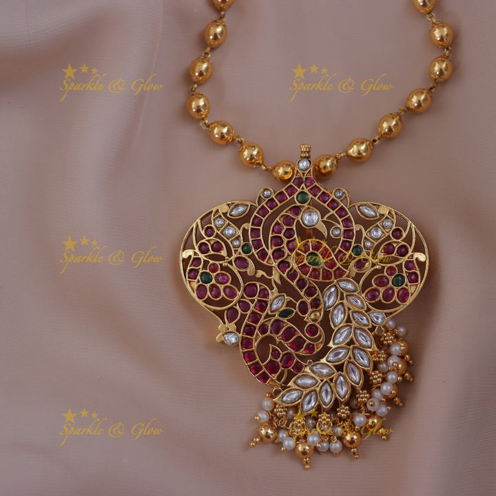 Exquisite Gold Peacock Festival Necklace Collection