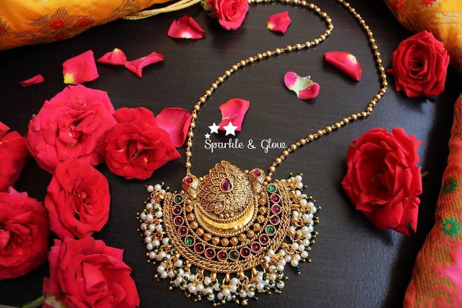 Kemp stones handmade pendent chain - Sparkle and Glow