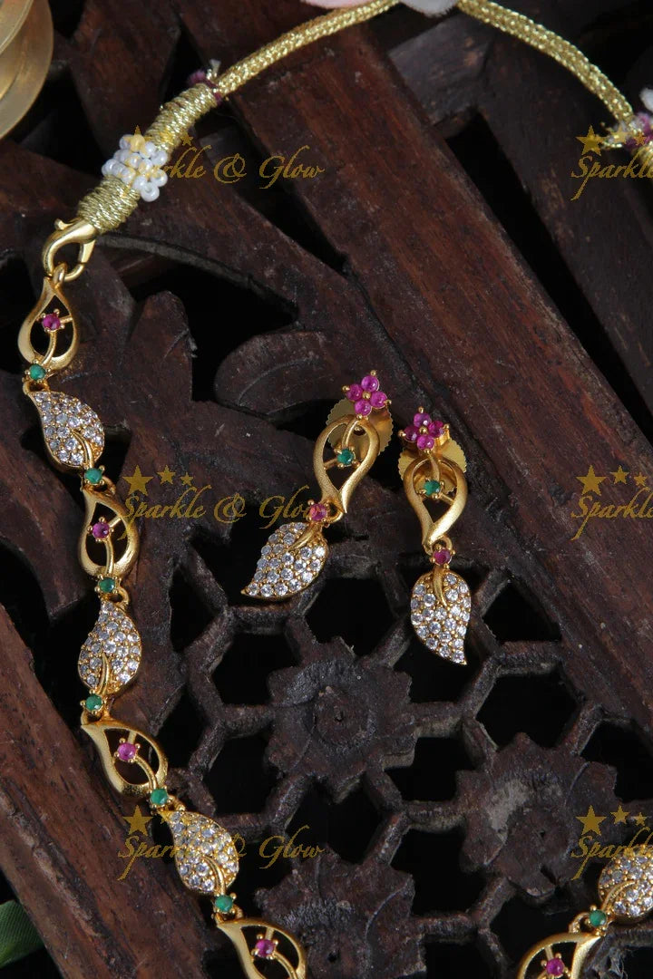 AD Mango necklace - Sparkle and Glow