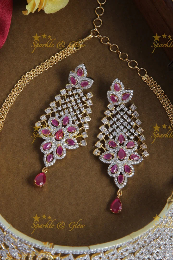 Glittering GJ Polish full peacock design choker - Sparkle and Glow