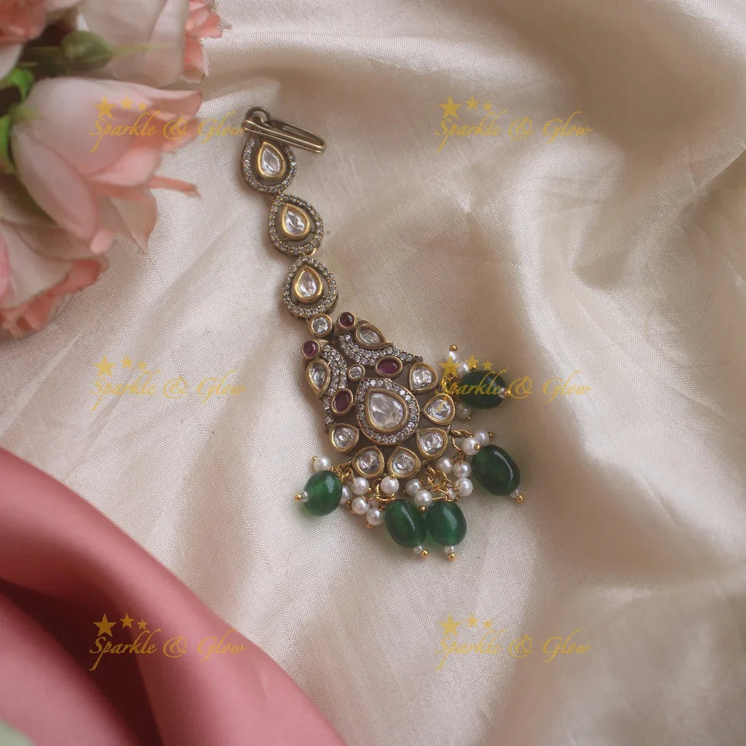 Peacock Victorain tikka - Maroon1 - Sparkle and Glow