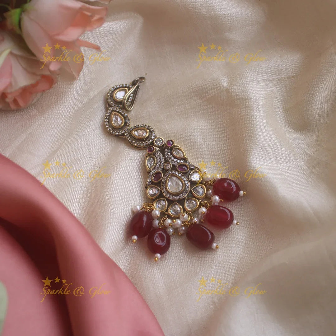 Peacock Victorain tikka - Maroon1 - Sparkle and Glow