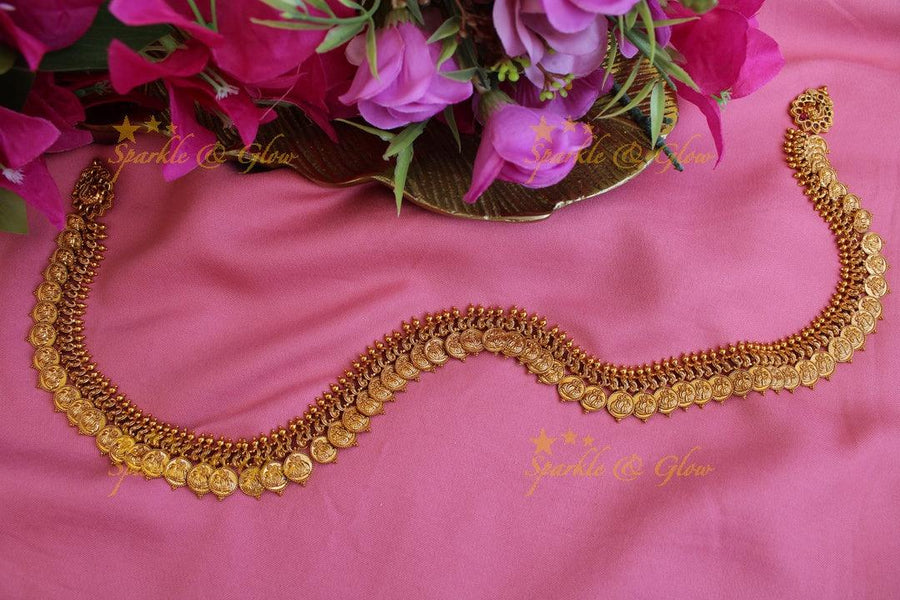 Premium Matte coin hipchain - Sparkle and Glow