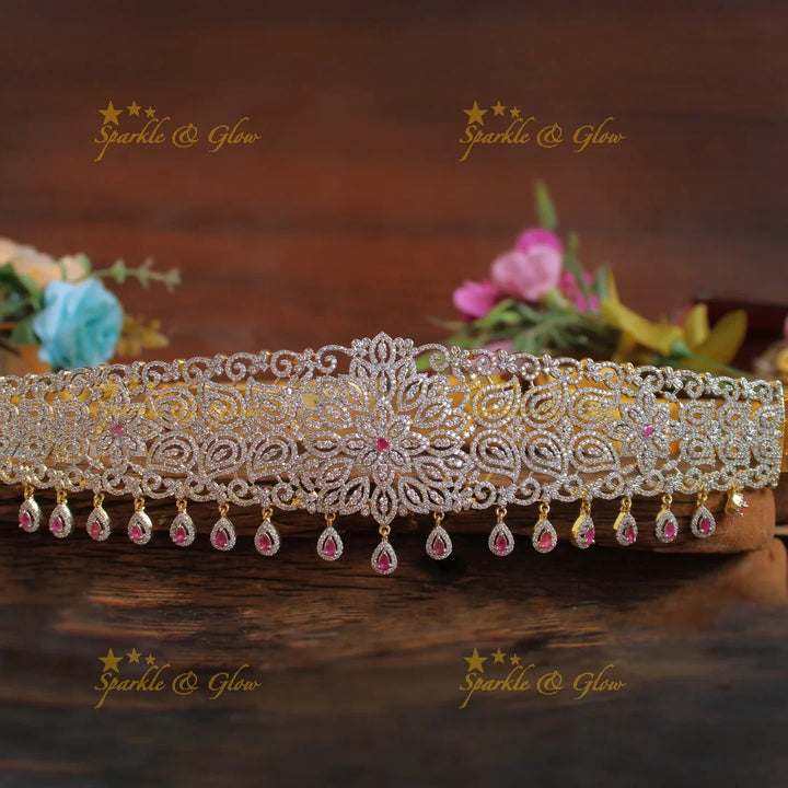 GJ polish AD floral hipbelt - Sparkle and Glow