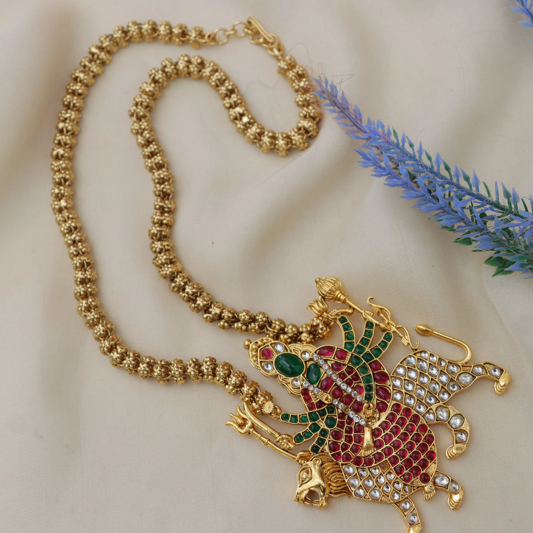 Exquisite Temple Necklace for Weddings